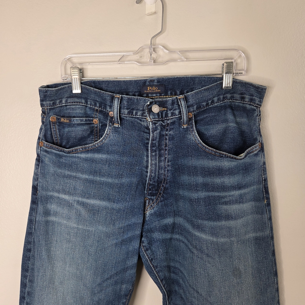 Polo Ralph Lauren 32x34 Classic Fit Blue Jeans - Picture 3 of 10